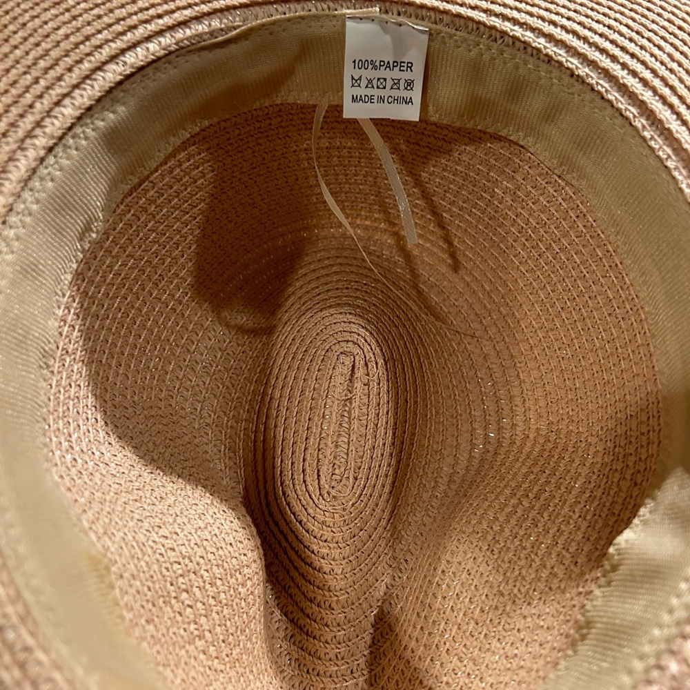 Straw Aztek Paper Hat 🆕 - Picture 5 of 6